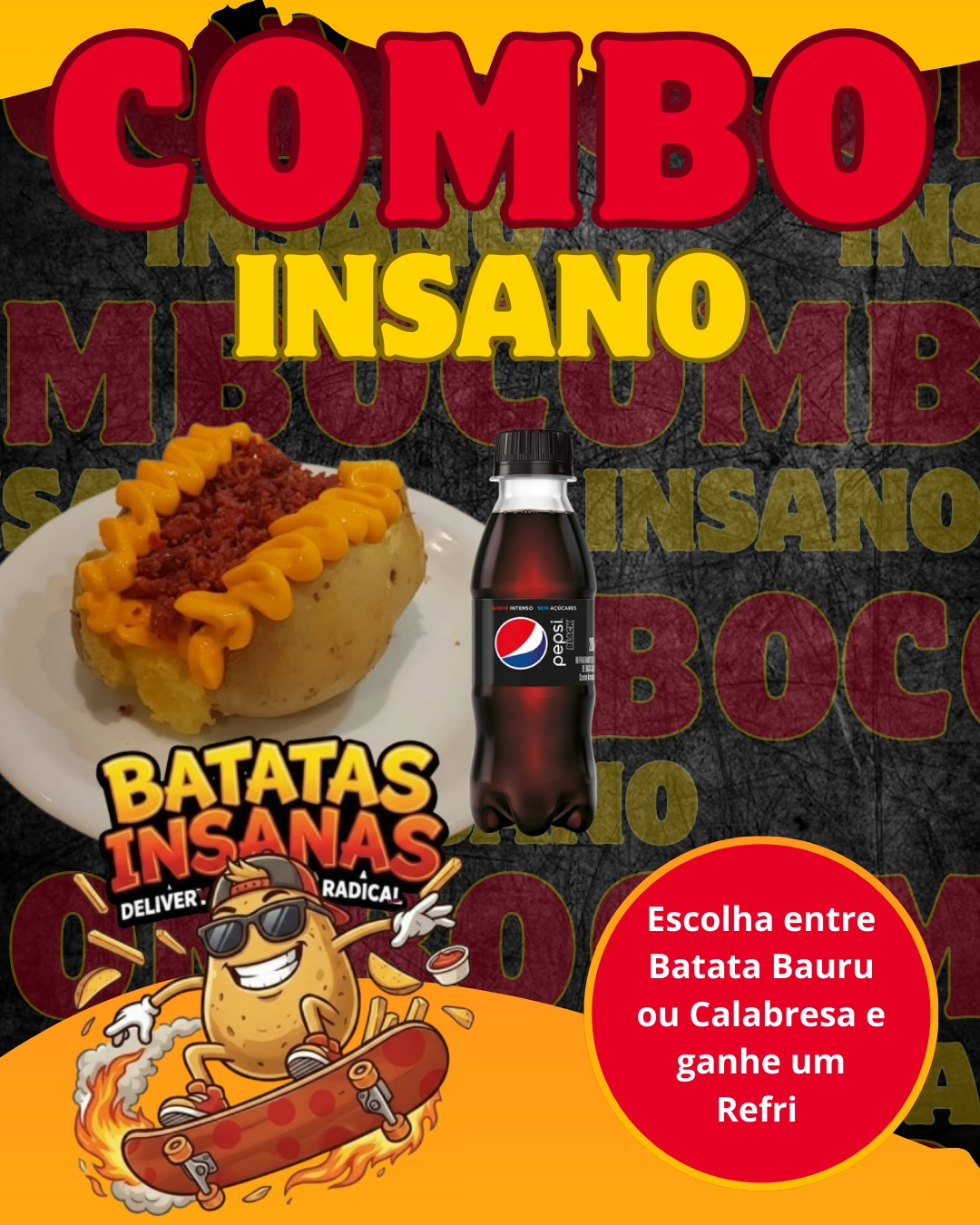 Combo Batatas Insanas